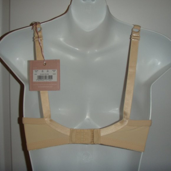 Panache Porcelain Moulded Bra 3376 Beige Size 30D - Picture 4 of 8